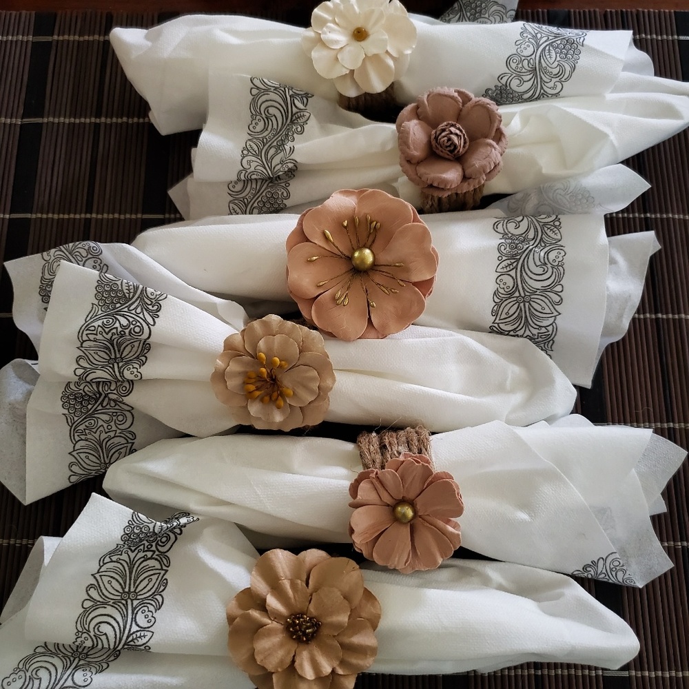 Set of New Napkins Rings